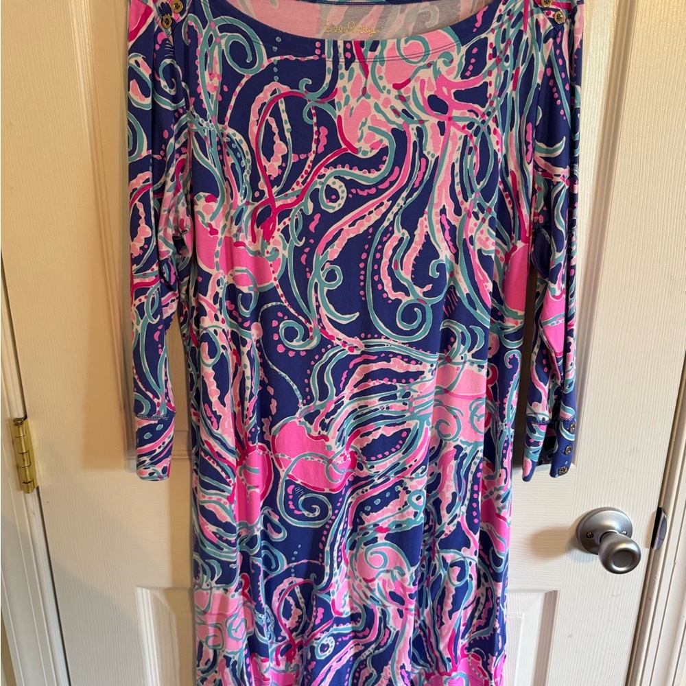 Lilly Pulitzer Dress with 3/4 Sleeves